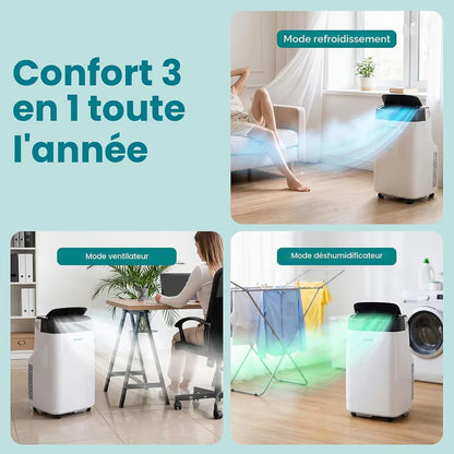 SereneLife Climatiseur Portable 16 000 BTU